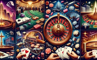 Klasične igralniške igre: Razlika med blackjackom, ruletom in baccaratom