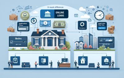 Spletna posojila proti tradicionalnim bančnim posojilom: Primerjava