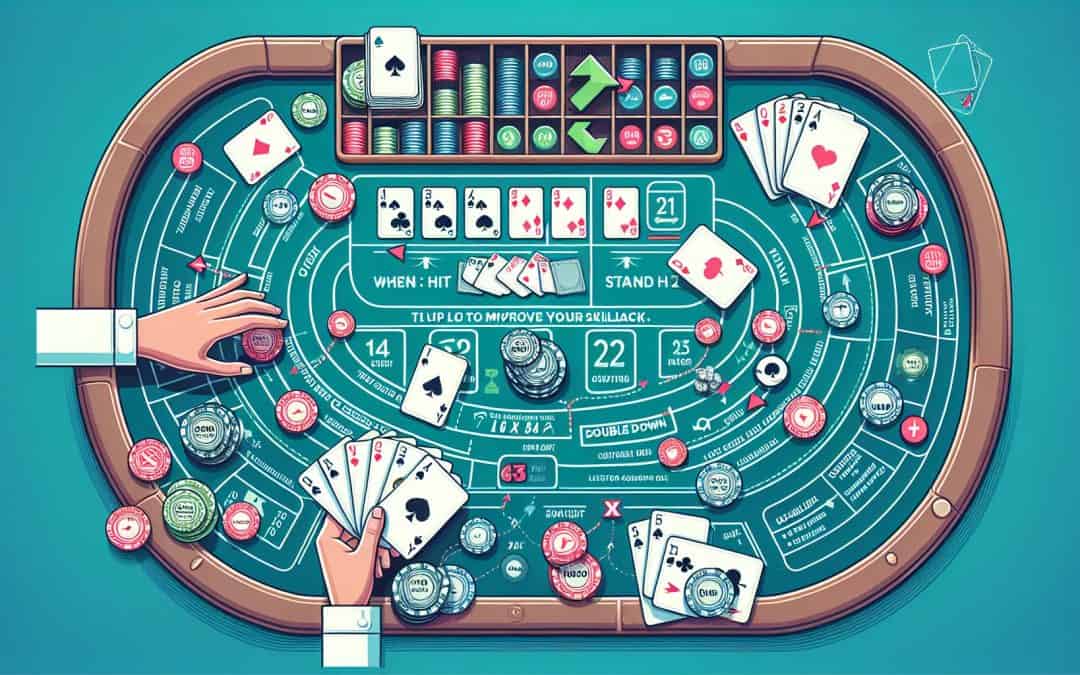 Kako izboljšati svoje spretnosti pri igranju blackjacka?