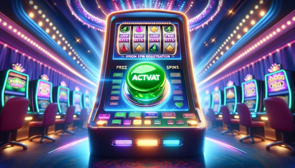 Kako aktivirati brezplačne vrtljaje ob registraciji