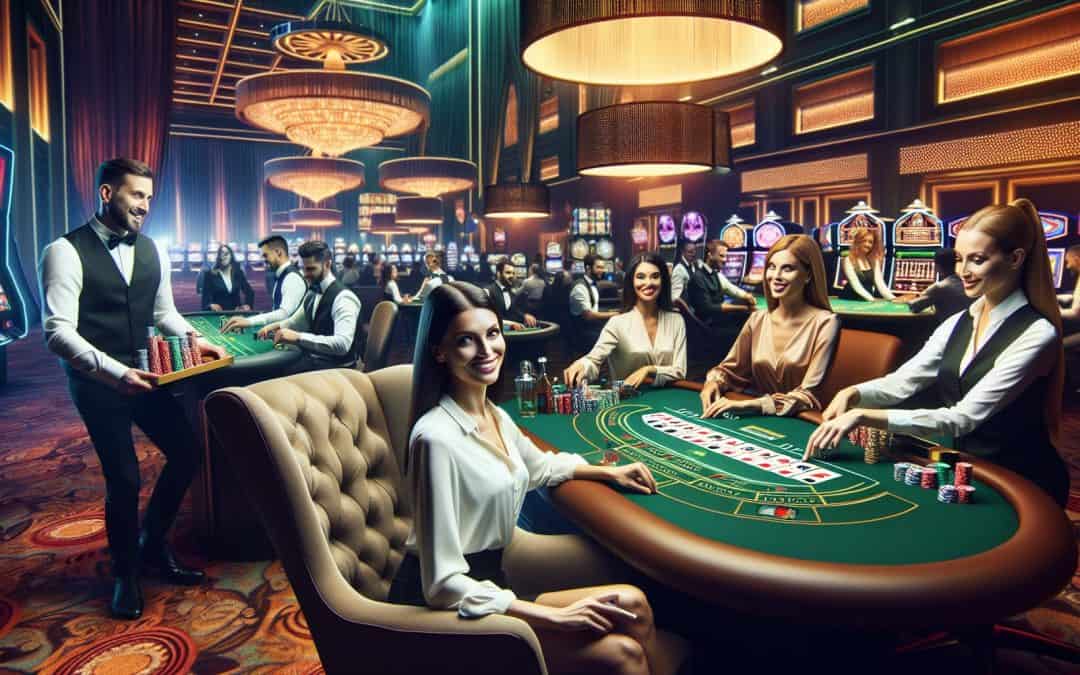 Igranje na srečo v živo: zakaj izbrati spletne kazinoje, ki ponujajo igre v živo