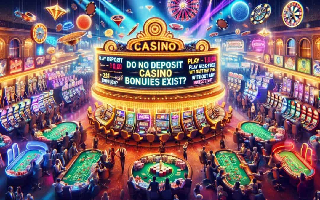 Casino bonusi brez pologa dejansko obstajajo