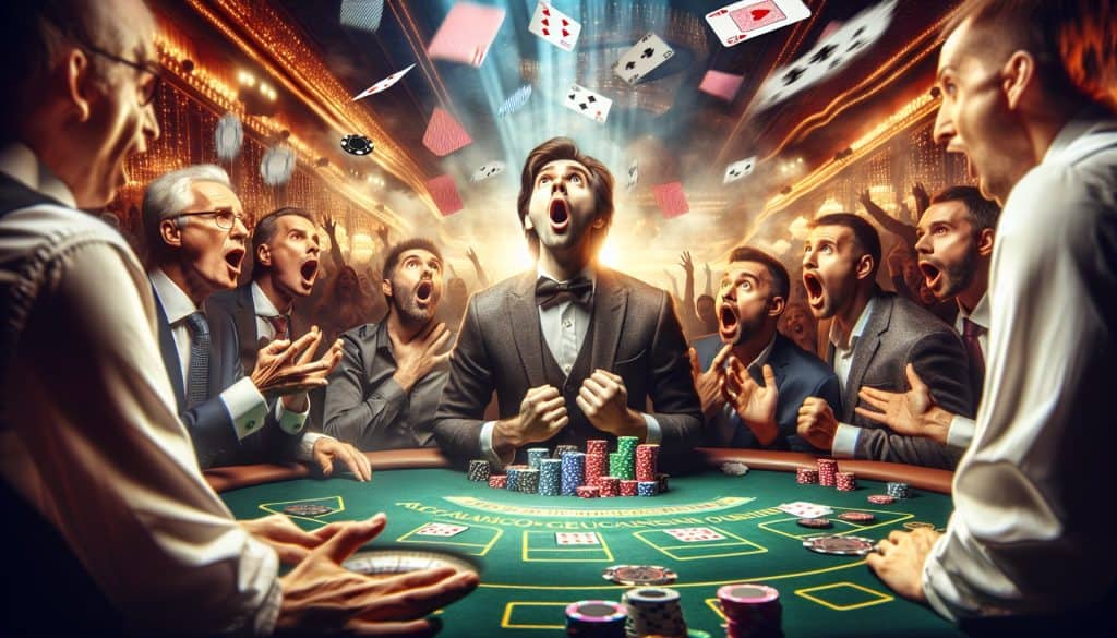 Najbolj nepričakovani trenutki na kazino turnirjih