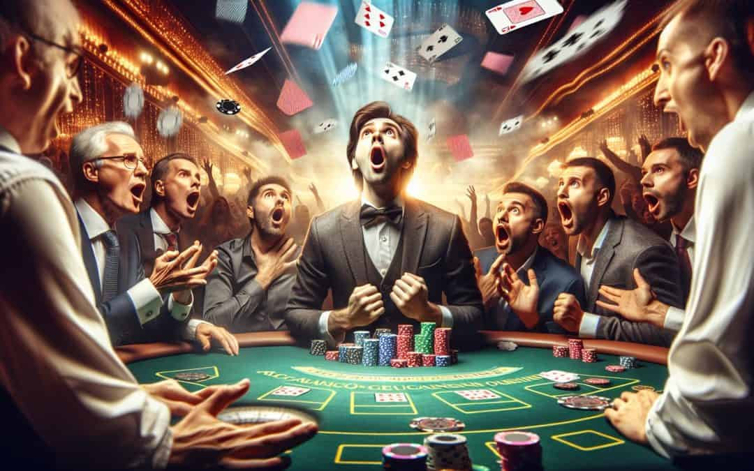 Najbolj nepričakovani trenutki na kazino turnirjih