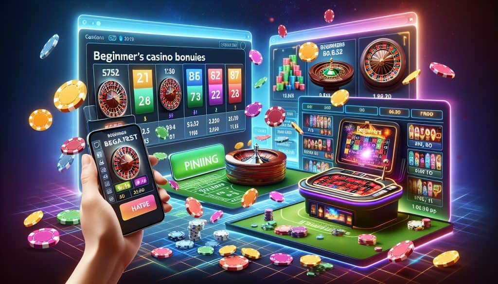 Kateri casino bonusi so najbolj primerni za začetnike