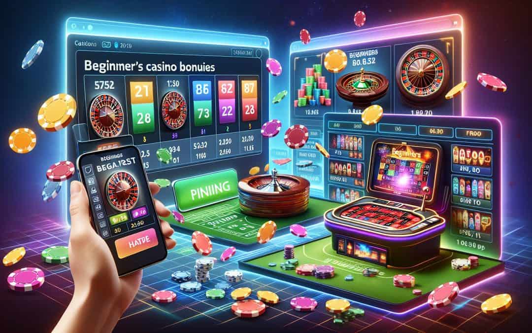 Kateri casino bonusi so najbolj primerni za začetnike