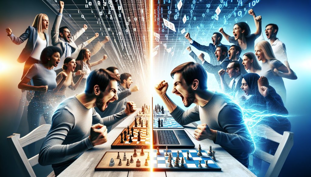 Igraš v živo ali proti algoritmu preveri razliko