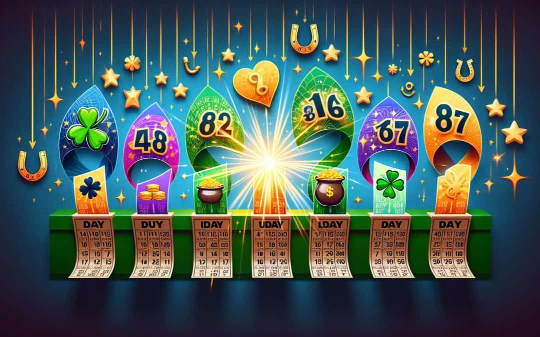 Najboljši dnevi v tednu za zadetek jackpota